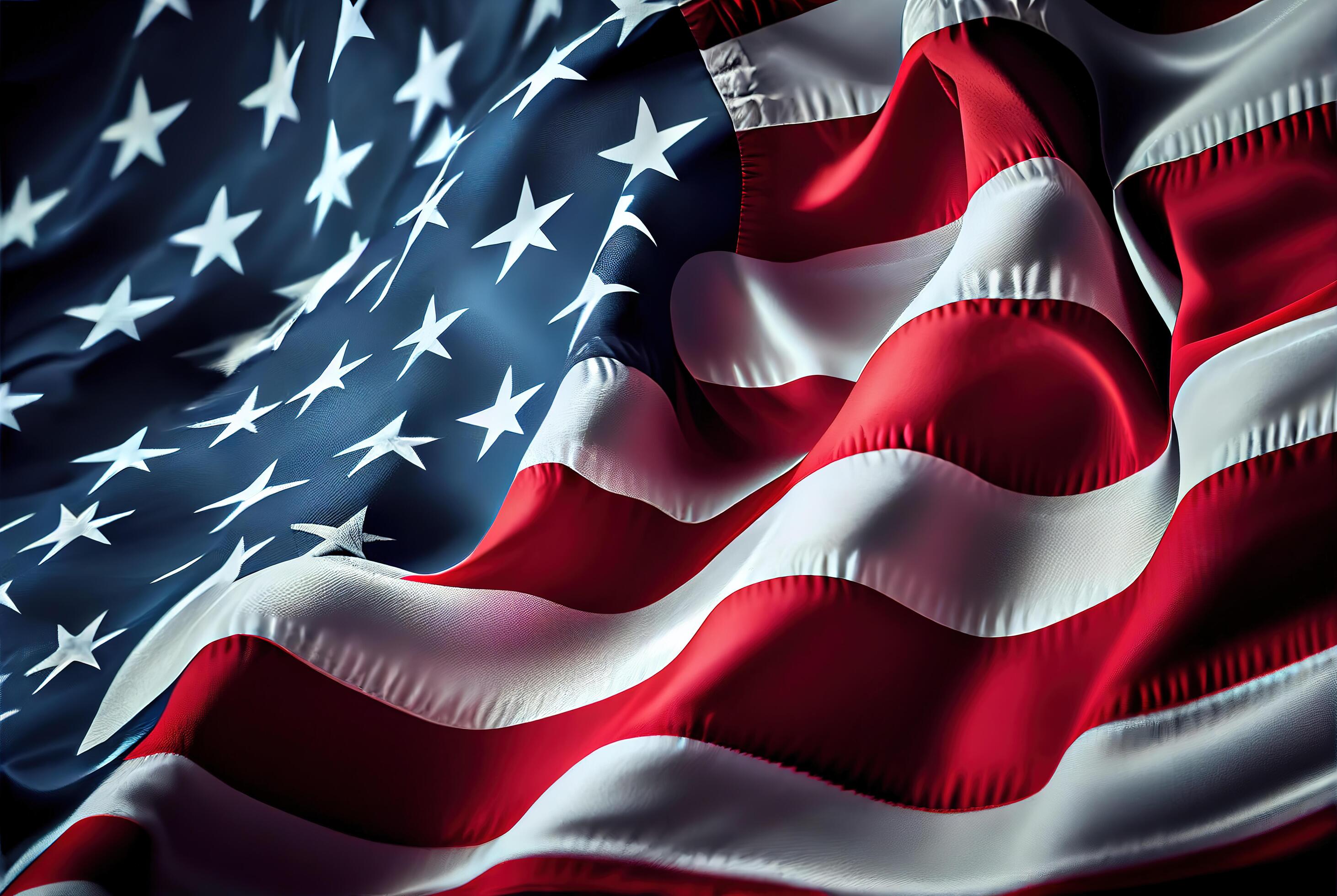 Waving American flag — Liberty Painting Specialists, veteran-owned painters in Northwest Arkansas