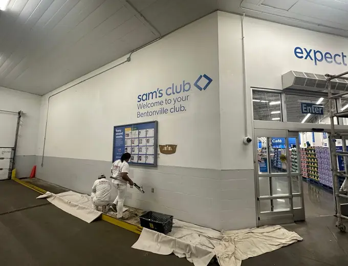Commercial Painting project by Liberty Painting Specialists