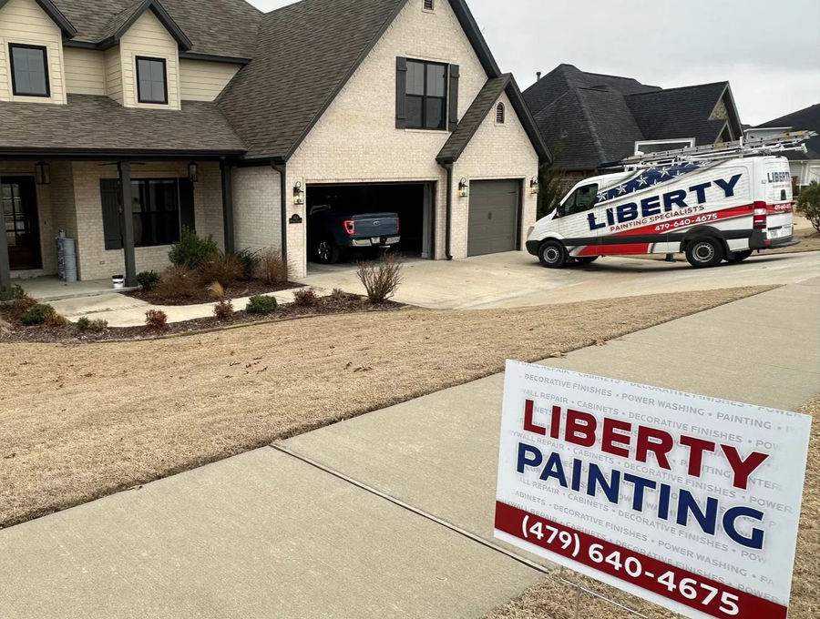 Interior Repaint — Bentonville home by Liberty Painting Specialists
